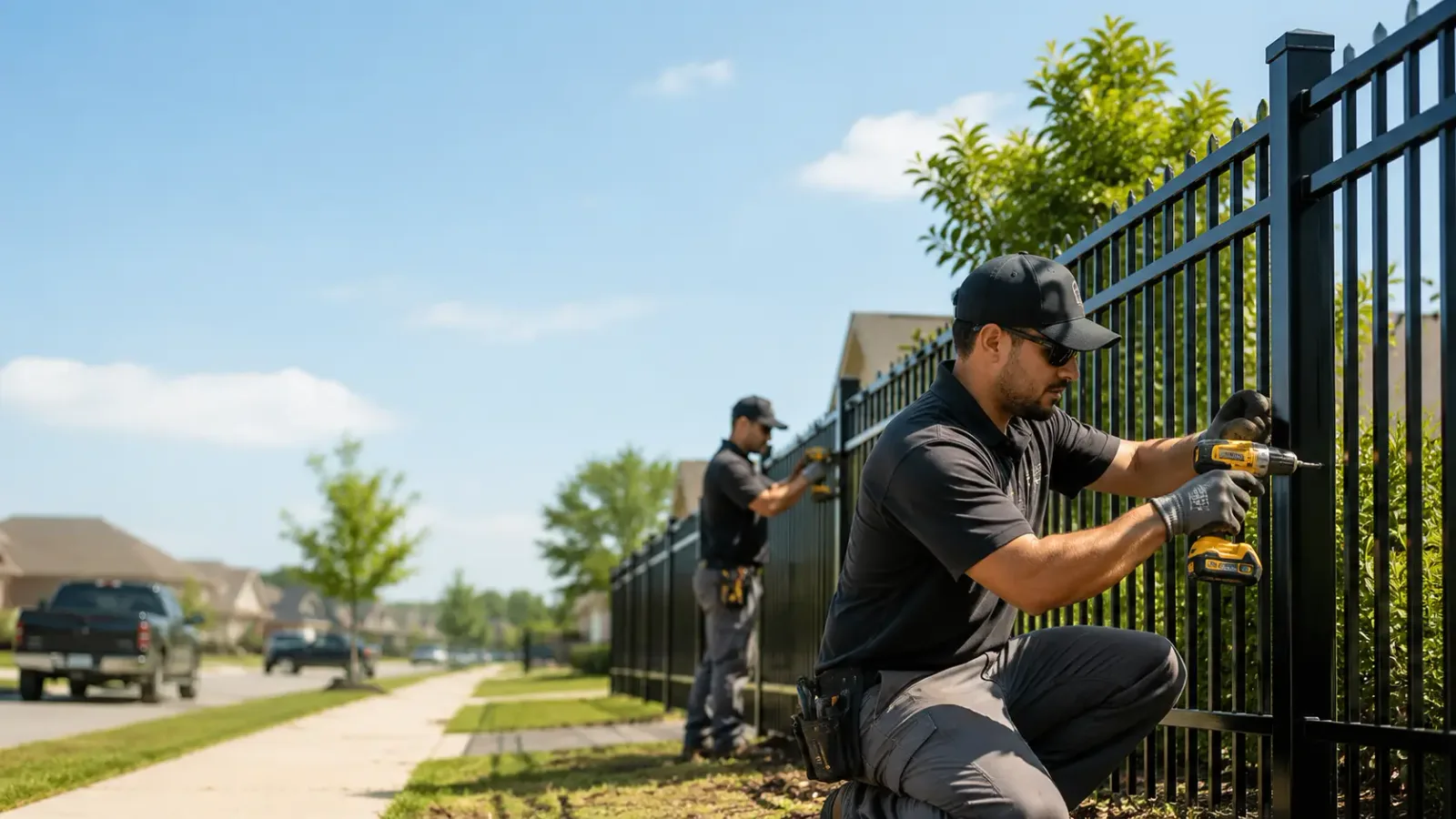 Metal Fence Installation in South Elgin, IL